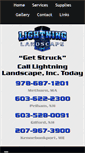 Mobile Screenshot of lightninglandscapeinc.com